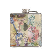 Cheshire Cat Alice Wonderland Classic Flachmann (Rückseite)