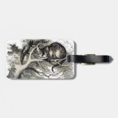 Cheshire Cat Alice Wonderland Classic Gepäckanhänger (Rückseite horizontal)