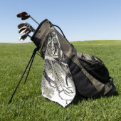 Cheshire Cat Alice Wonderland Classic Golfhandtuch (Gras)