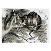 Cheshire Cat Alice Wonderland Classic Große Geschenktüte (Rückseite)