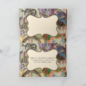 Cheshire Cat Alice Wonderland Classic Karte (Innenseite)