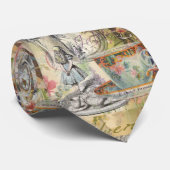 Cheshire Cat Alice Wonderland Classic Krawatte (Gerollt)