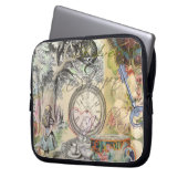 Cheshire Cat Alice Wonderland Classic Laptopschutzhülle (Vorderseite Links)