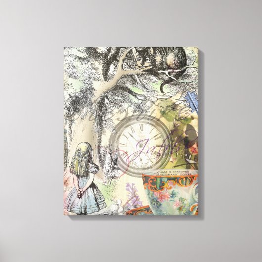 Cheshire Cat Alice Wonderland Classic Leinwanddruck (Vorderseite)