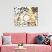 Cheshire Cat Alice Wonderland Classic Leinwanddruck (Insitu (Wohnzimmer))