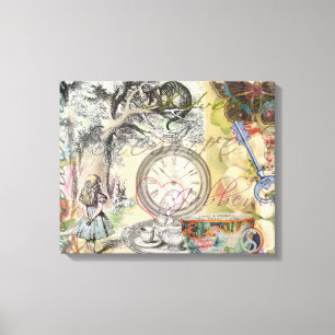 Cheshire Cat Alice Wonderland Classic Leinwanddruck