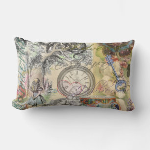 Cheshire Cat Alice Wonderland Classic Lendenkissen
