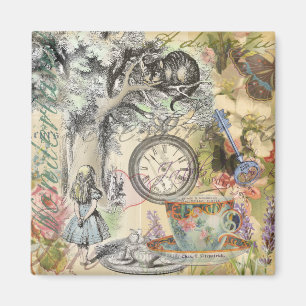 Cheshire Cat Alice Wonderland Classic Magnet