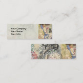 Cheshire Cat Alice Wonderland Classic Mini Visitenkarte (Vorne/Hinten)