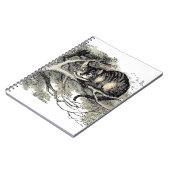 Cheshire Cat Alice Wonderland Classic Notizblock (Linke Seite)
