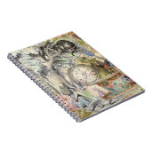Cheshire Cat Alice Wonderland Classic Notizblock (Rechte Seite)