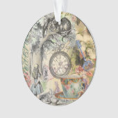 Cheshire Cat Alice Wonderland Classic Ornament (Vorderseite)