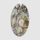 Cheshire Cat Alice Wonderland Classic Ornament (Vorderseite)