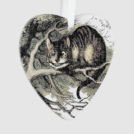 Cheshire Cat Alice Wonderland Classic Ornament (Vorderseite)