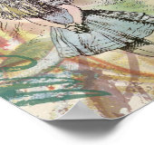 Cheshire Cat Alice Wonderland Classic Poster (Ecke)