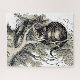 Cheshire Cat Alice Wonderland Classic Puzzle