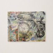 Cheshire Cat Alice Wonderland Classic Puzzle (Horizontal)