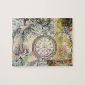 Cheshire Cat Alice Wonderland Classic Puzzle (Horizontal)