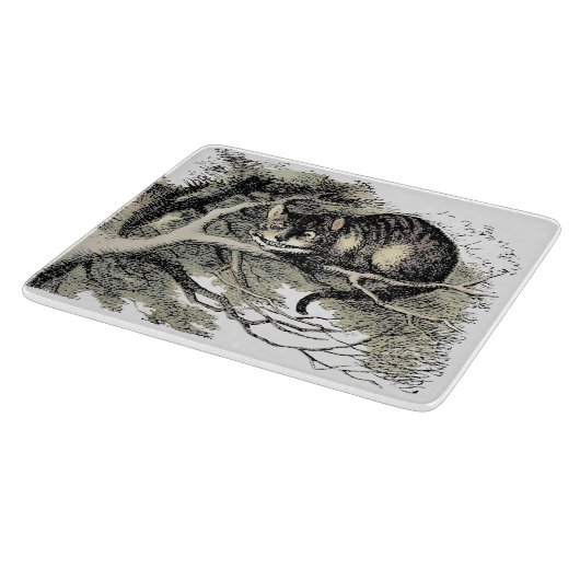 Cheshire Cat Alice Wonderland Classic Schneidebrett (Ecke)