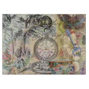 Cheshire Cat Alice Wonderland Classic Schneidebrett