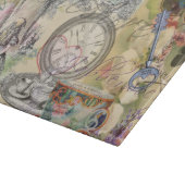 Cheshire Cat Alice Wonderland Classic Schneidebrett (Ecke)