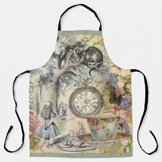Cheshire Cat Alice Wonderland Classic Schürze (Vorderseite)