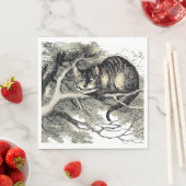 Cheshire Cat Alice Wonderland Classic Serviette (Beispiel)