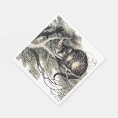 Cheshire Cat Alice Wonderland Classic Serviette (Ecke)