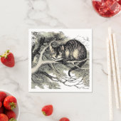 Cheshire Cat Alice Wonderland Classic Serviette (Beispiel)