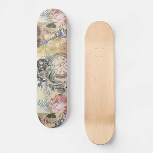 Cheshire Cat Alice Wonderland Classic Skateboard (Vorderseite)