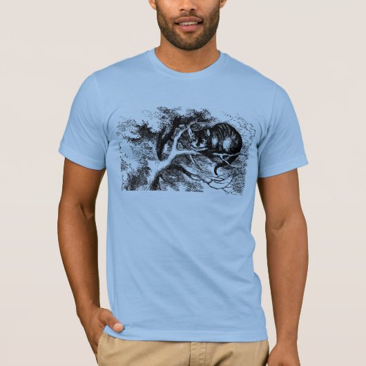 Cheshire Cat Alice Wonderland Classic T-Shirt (Vorderseite)