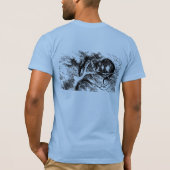 Cheshire Cat Alice Wonderland Classic T-Shirt (Rückseite)
