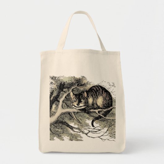 Cheshire Cat Alice Wonderland Classic Tragetasche (Vorne)