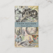 Cheshire Cat Alice Wonderland Classic Visitenkarte (Vorderseite)