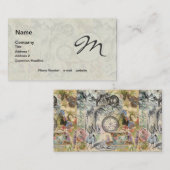 Cheshire Cat Alice Wonderland Classic Visitenkarte (Vorne/Hinten)