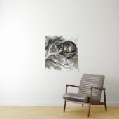 Cheshire Cat Alice Wonderland Classic Wandteppich (Beispiel)