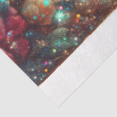 Cheshire Cat and Alice Forest Talk Decoupage Seidenpapier (Ausschnitt)