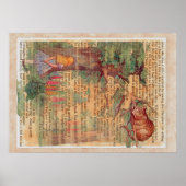 Cheshire cat and Alice Poster (Vorne)