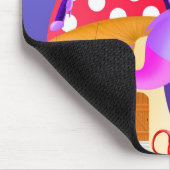 Cheshire Cat auf Pilzparadies Mousepad (Ecke)