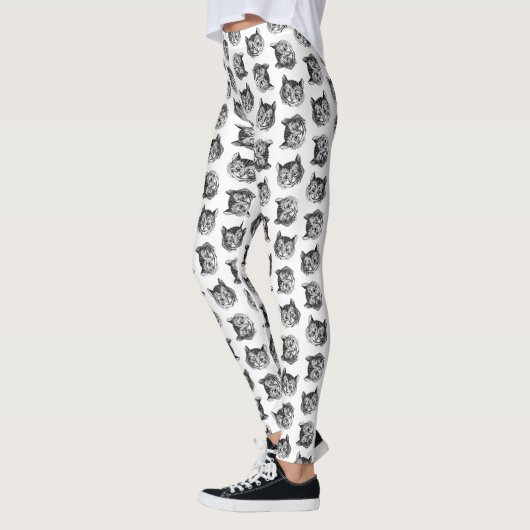 Cheshire Cat aus der Alice im Wunderland CUSTOM FA Leggings (Links)