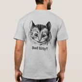 Cheshire Cat aus der Alice im Wunderland T-Shirt (Rückseite)