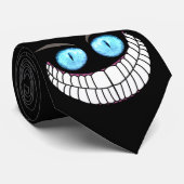 Cheshire Cat - Blue Eyes Neck Tie Krawatte (Gerollt)