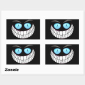 Cheshire Cat - Blue Eyes Stickers (Blatt)