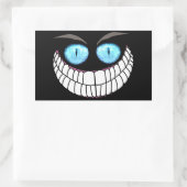 Cheshire Cat - Blue Eyes Stickers (Tasche)