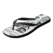 Cheshire Cat classic Alice im Wunderland mad Badesandalen (Schrägansicht)