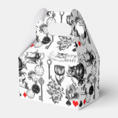 Cheshire Cat classic Alice im Wunderland mad Geschenkschachtel (Rückseite)
