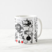 Cheshire Cat classic Alice im Wunderland mad Kaffeetasse (VorderseiteRechts)