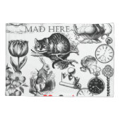 Cheshire Cat classic Alice im Wunderland mad Kissenbezug (Rückseite)