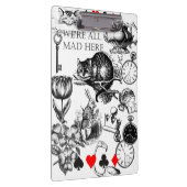 Cheshire Cat classic Alice im Wunderland mad Klemmbrett (Rechts)