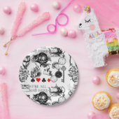 Cheshire Cat classic Alice im Wunderland mad Pappteller (Party)